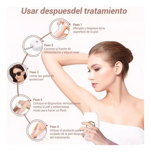 Depiladora Láser permanente
