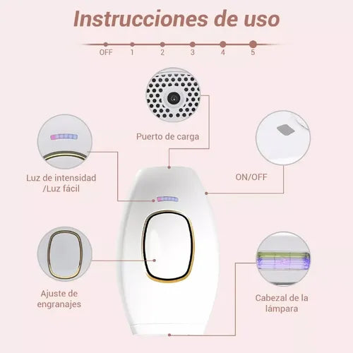Depiladora Láser permanente
